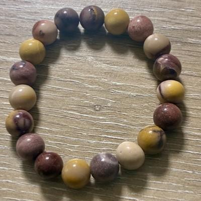 JASPE MOOKAITE BRACELET 10 MM