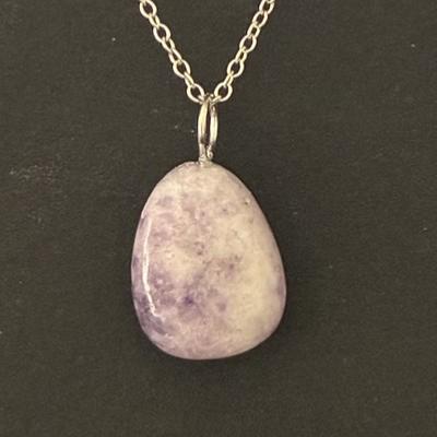 LEPIDOLITE PENDENTIF 3