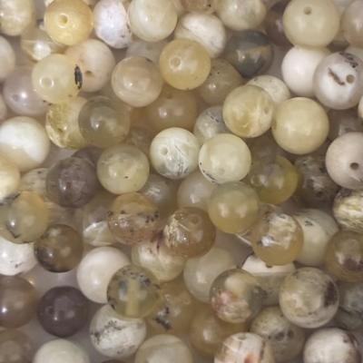 OPALE JAUNE PERLE 8MM