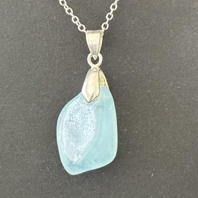 AIGUE MARINE PENDENTIF 5