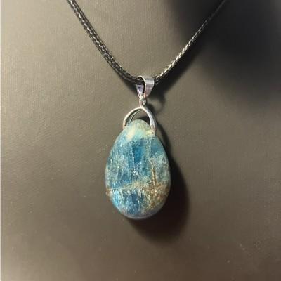 APATITE BLEUE PENDENTIF