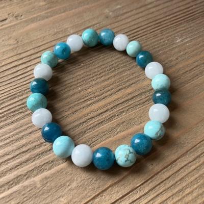 5EME CHAKRA GORGE BRACELET