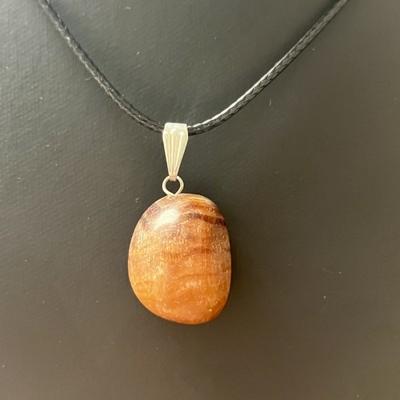 CALCITE MIEL PENDENTIF