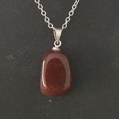 CORNALINE PENDENTIF 15