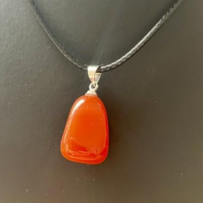 CORNALINE PENDENTIF