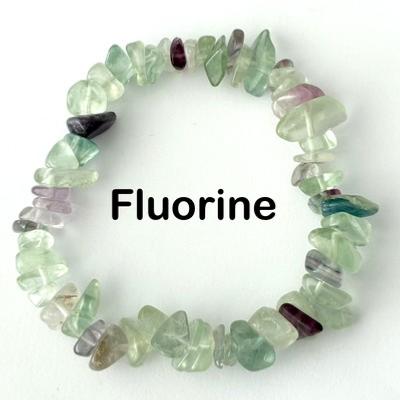 FLUORINE FLUORITE BRACELET BAROQUE