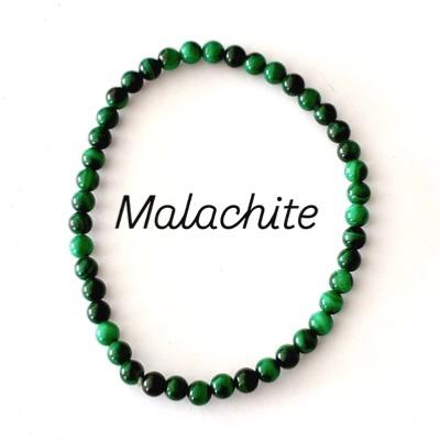 MALACHITE BRACELET 4MM