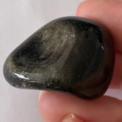 OBSIDIENNE ARGENTEE PIERRE 7