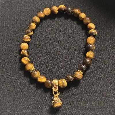 OEIL DU TIGRE BRACELET OR