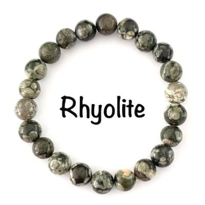 RHYOLITE BRACELET 8 MM