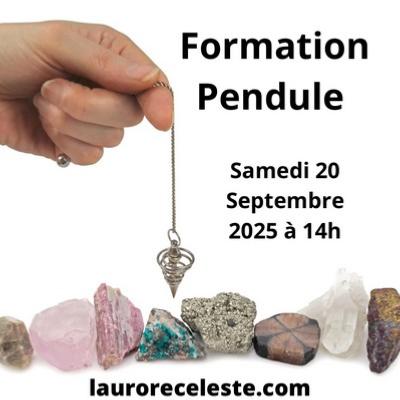 Formation Pendule Samedi 20 Septembre 2025 à 14H