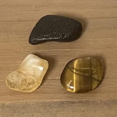 3 PIERRES ELEMENT FEU / ETE