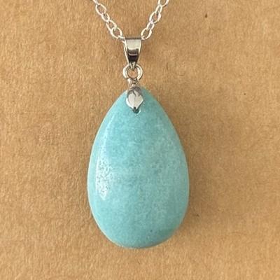 AMAZONITE PENDENTIF