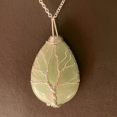 AVENTURINE VERTE PENDENTIF