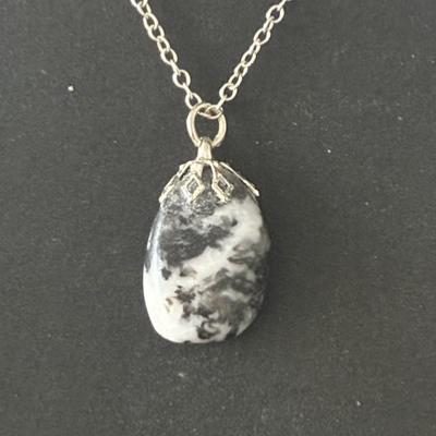 JASPE ZEBRE PENDENTIF 2