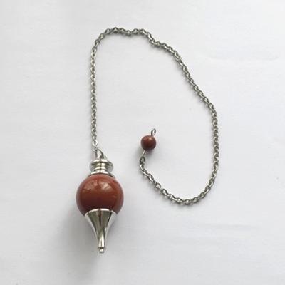 JASPE ROUGE PENDULE