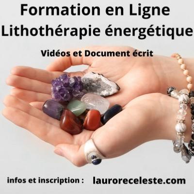 FORMATION LITHOTHERAPIE EN LIGNE COMPLETE