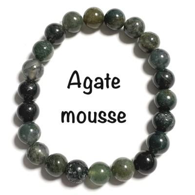 AGATE MOUSSE BRACELET