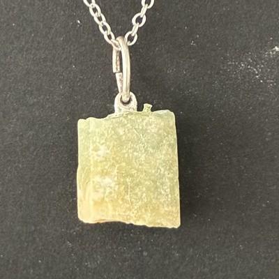AIGUE MARINE PENDENTIF BRUT 14