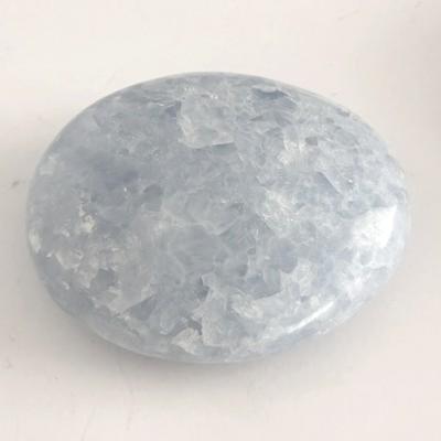 CALCITE BLEUE GALET XL