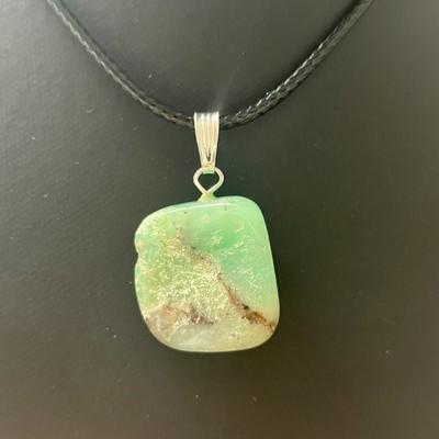 CHRYSOPRASE PENDENTIF