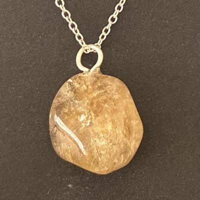 CITRINE NATURELLE PENDENTIF 7