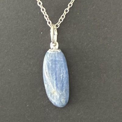 CYANITE KYANITE PENDENTIF 6