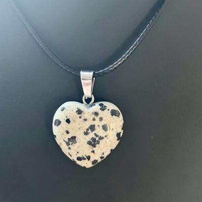 JASPE DALMATIEN PENDENTIF