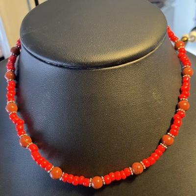 JASPE ROUGE COLLIER