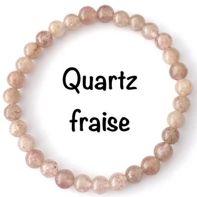 QUARTZ FRAISE BRACELET