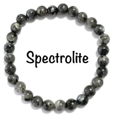 SPECTROLITE LARVIKITE BRACELET
