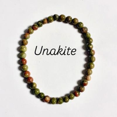 UNAKITE BRACELET 4 MM