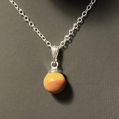 JASPE MOOKAITE PENDENTIF