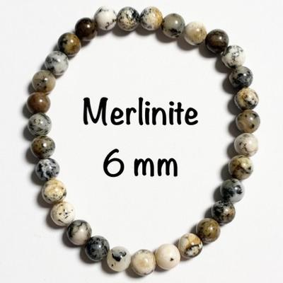 MERLINITE AGATE DENDRITE 6MM