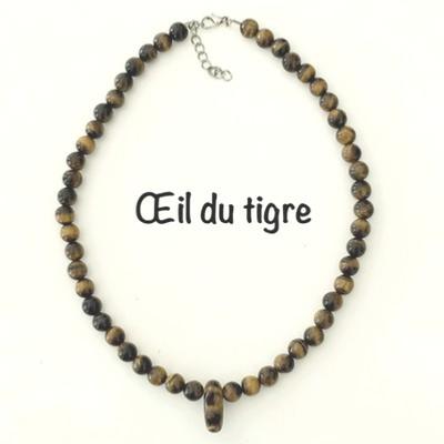 OEIL DU TIGRE COLLIER