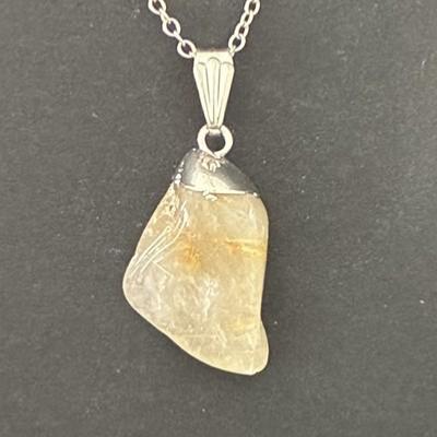 QUARTZ RUTILE PENDENTIF 5