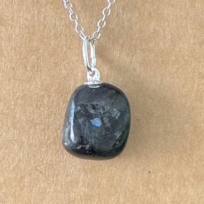 SPECTROLITE LARVIKITE PENDENTIF 3