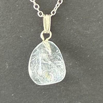 TOPAZE BLEUE PENDENTIF 6