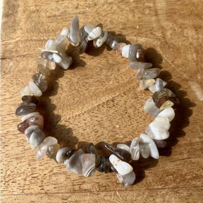 AGATE DE BOTSWANA BRACELET BAROQUE