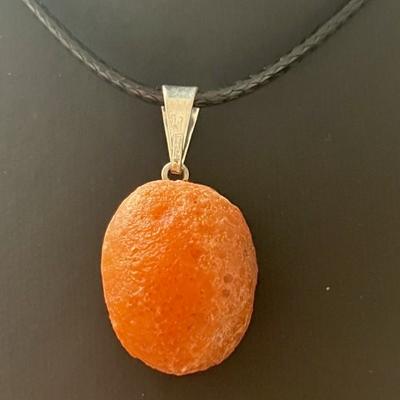 AGATE DE FEU PENDENTIF