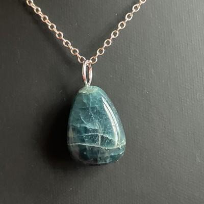 APATITE BLEUE PENDENTIF