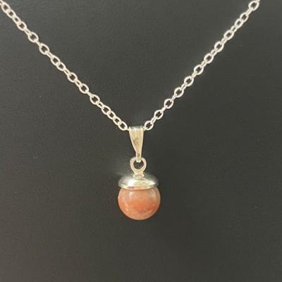 AVENTURINE ORANGE PENDENTIF