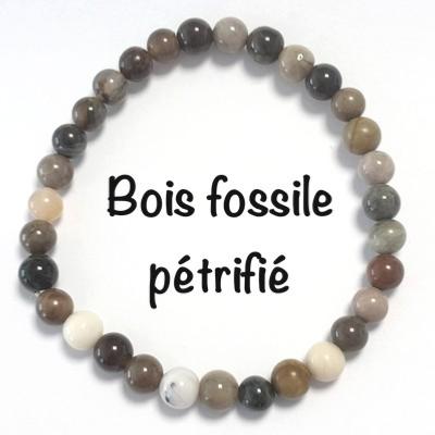 BOIS FOSSILE BRACELET