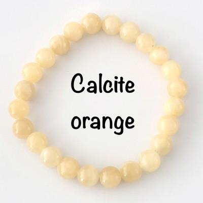 CALCITE ORANGE BRACELET