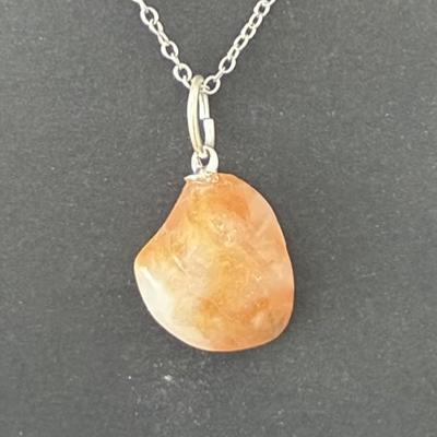 CITRINE CHAUFFEE PENDENTIF 7