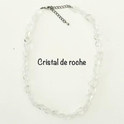 CRISTAL DE ROCHE COLLIER