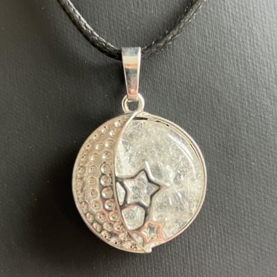 CRISTAL DE ROCHE ETOILES PENDENTIF