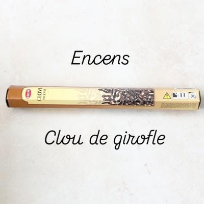CLOU DE GIROFLE ENCENS BATONS