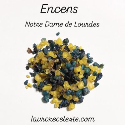 ENCENS RESINE DAME DE LOURDES