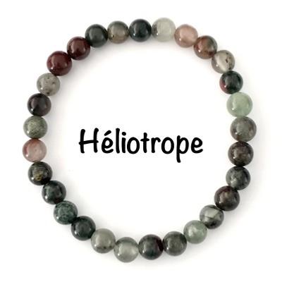 HELIOTROPE PIERRE SANG BRACELET